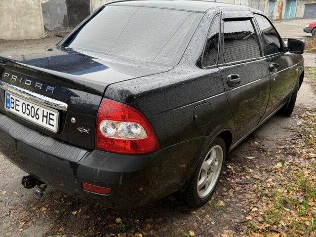Черный ВАЗ 2170 Priora, объемом двигателя 1.6 л и пробегом 235 тыс. км за 2500 $, фото 3 на Automoto.ua