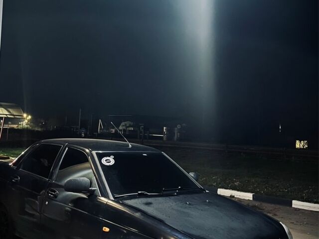 Черный ВАЗ 2170 Priora, объемом двигателя 1.6 л и пробегом 219 тыс. км за 2100 $, фото 5 на Automoto.ua