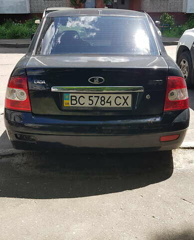 Чорний ВАЗ 2170 Priora, об'ємом двигуна 1.6 л та пробігом 369 тис. км за 2500 $, фото 2 на Automoto.ua