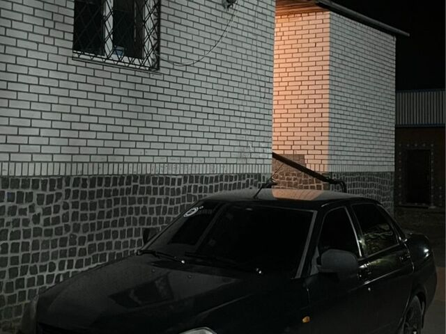 Черный ВАЗ 2170 Priora, объемом двигателя 1.6 л и пробегом 219 тыс. км за 2100 $, фото 2 на Automoto.ua