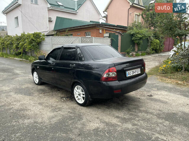 Черный ВАЗ 2170 Priora, объемом двигателя 1.6 л и пробегом 200 тыс. км за 1999 $, фото 4 на Automoto.ua