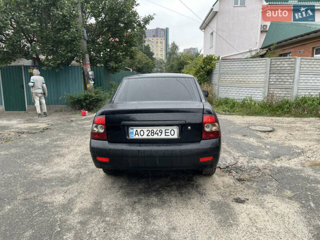 Черный ВАЗ 2170 Priora, объемом двигателя 1.6 л и пробегом 200 тыс. км за 1999 $, фото 3 на Automoto.ua