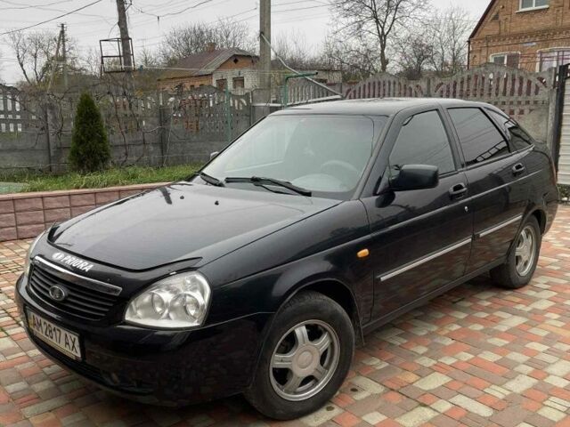 Черный ВАЗ 2170 Priora, объемом двигателя 1.6 л и пробегом 122 тыс. км за 3200 $, фото 8 на Automoto.ua