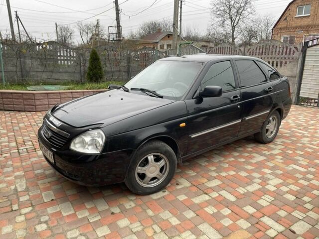 Черный ВАЗ 2170 Priora, объемом двигателя 1.6 л и пробегом 122 тыс. км за 3200 $, фото 2 на Automoto.ua