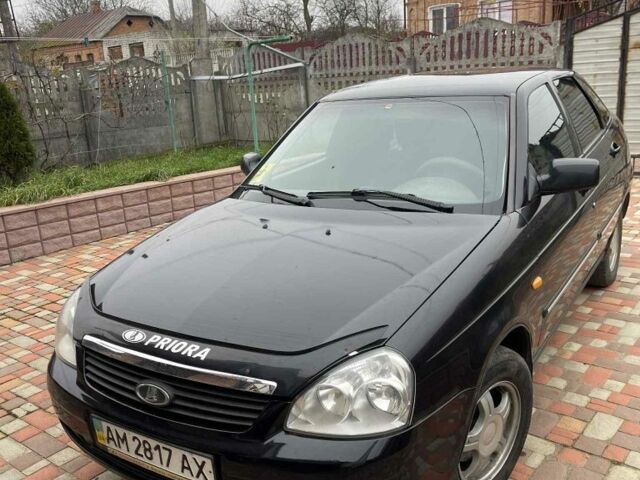 Черный ВАЗ 2170 Priora, объемом двигателя 1.6 л и пробегом 122 тыс. км за 3200 $, фото 9 на Automoto.ua