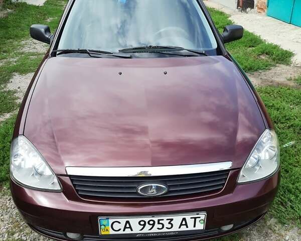 Червоний ВАЗ 2170 Priora, об'ємом двигуна 1.6 л та пробігом 127 тис. км за 4500 $, фото 2 на Automoto.ua