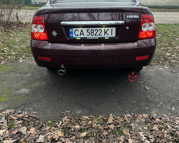 Красный ВАЗ 2170 Priora, объемом двигателя 1.6 л и пробегом 237 тыс. км за 2600 $, фото 11 на Automoto.ua