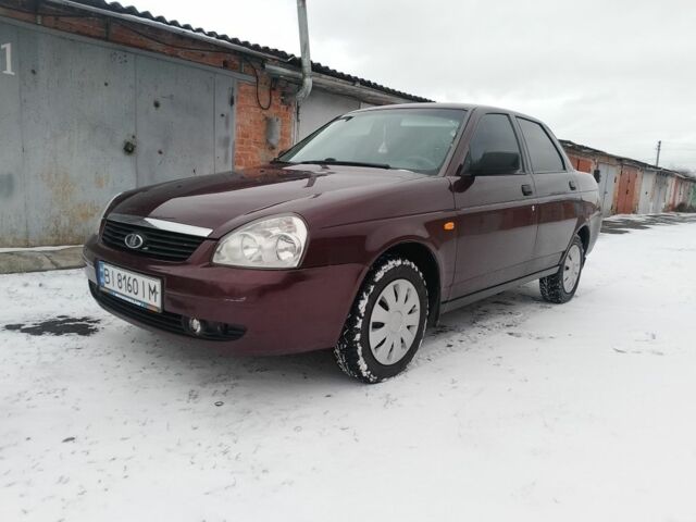 Красный ВАЗ 2170 Priora, объемом двигателя 1.6 л и пробегом 320 тыс. км за 2500 $, фото 6 на Automoto.ua