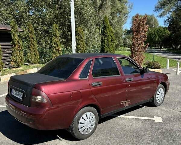 Красный ВАЗ 2170 Priora, объемом двигателя 1.6 л и пробегом 146 тыс. км за 1850 $, фото 3 на Automoto.ua