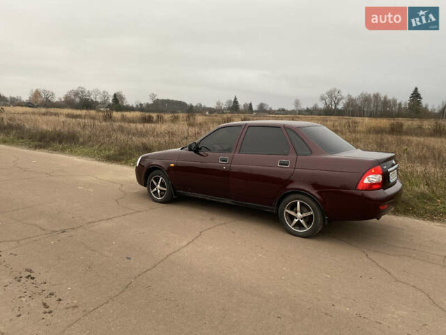 Красный ВАЗ 2170 Priora, объемом двигателя 1.6 л и пробегом 152 тыс. км за 3600 $, фото 5 на Automoto.ua