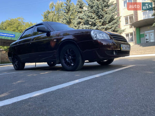 Красный ВАЗ 2170 Priora, объемом двигателя 1.6 л и пробегом 331 тыс. км за 4000 $, фото 8 на Automoto.ua