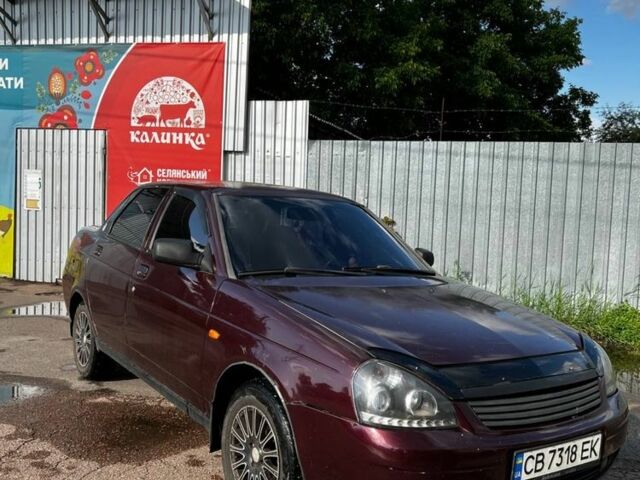 Красный ВАЗ 2170 Priora, объемом двигателя 1.6 л и пробегом 230 тыс. км за 2000 $, фото 10 на Automoto.ua