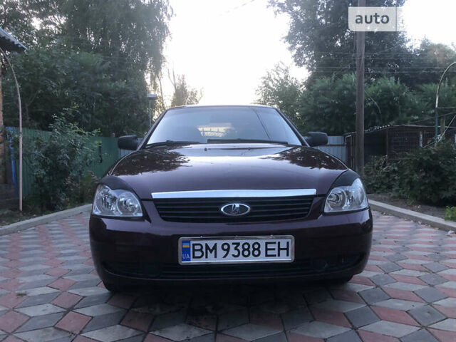 Красный ВАЗ 2170 Priora, объемом двигателя 1.6 л и пробегом 190 тыс. км за 2900 $, фото 6 на Automoto.ua