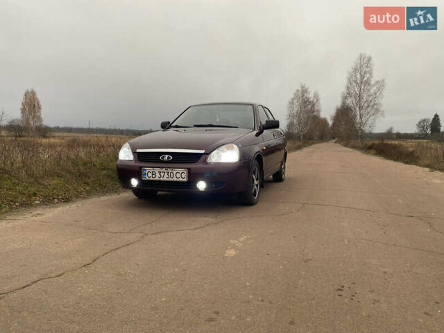 Красный ВАЗ 2170 Priora, объемом двигателя 1.6 л и пробегом 152 тыс. км за 3600 $, фото 3 на Automoto.ua