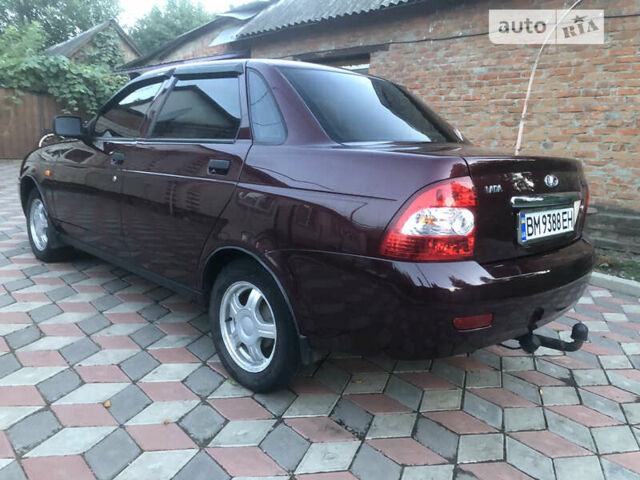 Красный ВАЗ 2170 Priora, объемом двигателя 1.6 л и пробегом 190 тыс. км за 2900 $, фото 3 на Automoto.ua