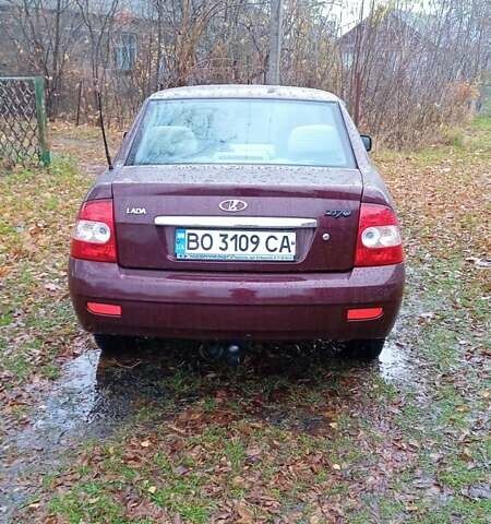 Красный ВАЗ 2170 Priora, объемом двигателя 1.6 л и пробегом 238 тыс. км за 1799 $, фото 7 на Automoto.ua