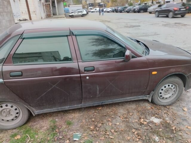 Красный ВАЗ 2170 Priora, объемом двигателя 1.6 л и пробегом 172 тыс. км за 1549 $, фото 2 на Automoto.ua