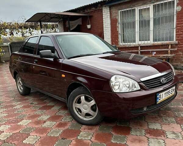 ВАЗ 2170 Priora 2008 в Лубнах на Automoto.ua Красный ВАЗ 2170 Priora, объемом двигателя 1.6 л и пробегом 200 тыс. км за 2300 $, фото 3 на Automoto.ua