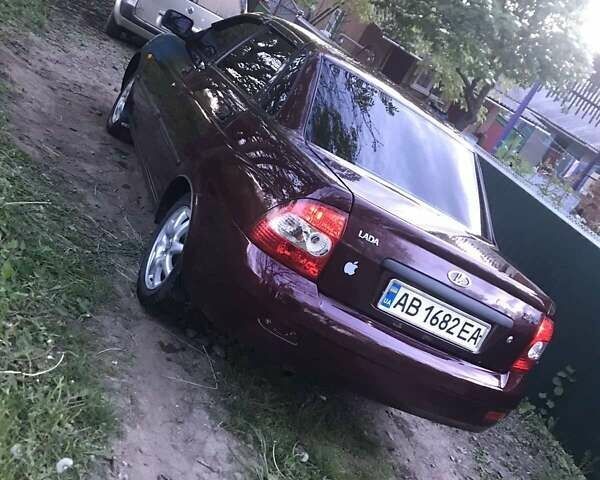 Красный ВАЗ 2170 Priora, объемом двигателя 1.6 л и пробегом 221 тыс. км за 2500 $, фото 6 на Automoto.ua