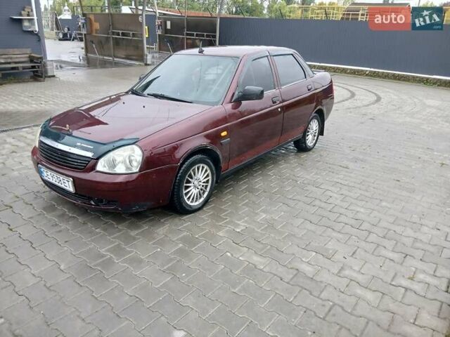 Червоний ВАЗ 2170 Priora, об'ємом двигуна 1.6 л та пробігом 139 тис. км за 1750 $, фото 11 на Automoto.ua