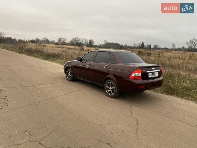 Красный ВАЗ 2170 Priora, объемом двигателя 1.6 л и пробегом 152 тыс. км за 3600 $, фото 6 на Automoto.ua