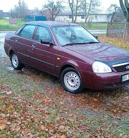 Красный ВАЗ 2170 Priora, объемом двигателя 1.6 л и пробегом 238 тыс. км за 1799 $, фото 3 на Automoto.ua
