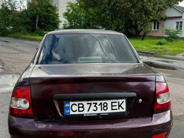 Красный ВАЗ 2170 Priora, объемом двигателя 1.6 л и пробегом 230 тыс. км за 2000 $, фото 2 на Automoto.ua