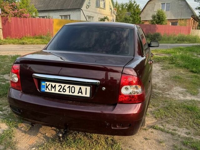 Червоний ВАЗ 2170 Priora, об'ємом двигуна 1.6 л та пробігом 250 тис. км за 2200 $, фото 4 на Automoto.ua
