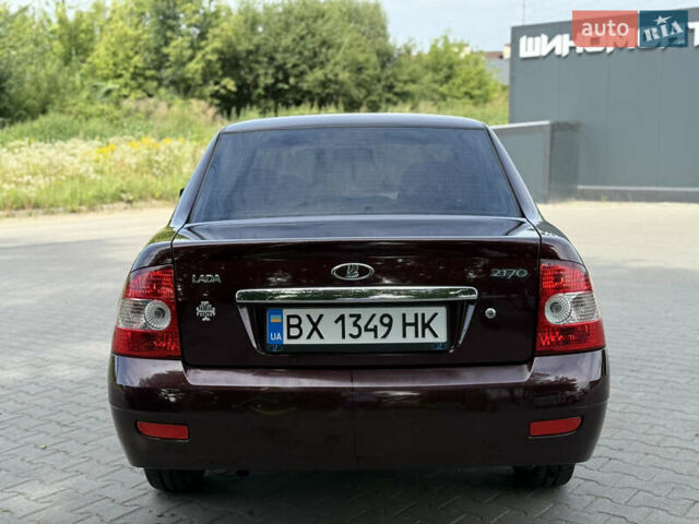 Красный ВАЗ 2170 Priora, объемом двигателя 1.6 л и пробегом 95 тыс. км за 3499 $, фото 3 на Automoto.ua