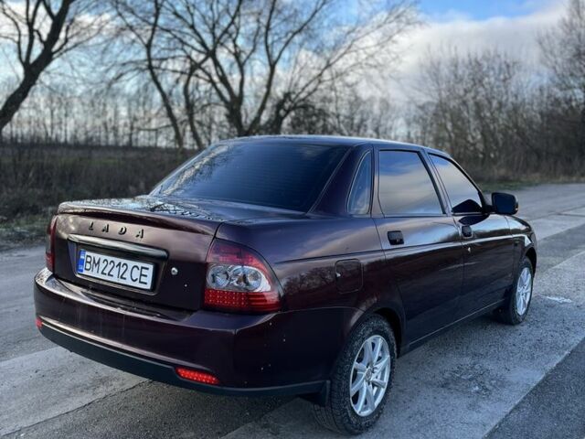 Красный ВАЗ 2170 Priora, объемом двигателя 1.6 л и пробегом 92 тыс. км за 4500 $, фото 1 на Automoto.ua