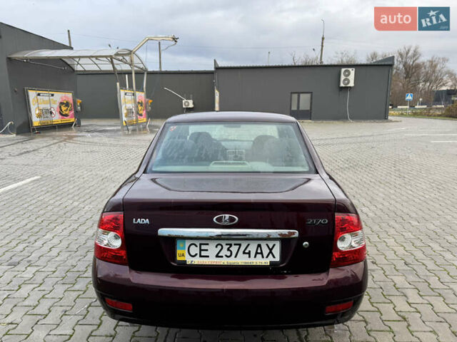 Красный ВАЗ 2170 Priora, объемом двигателя 1.6 л и пробегом 59 тыс. км за 2800 $, фото 6 на Automoto.ua