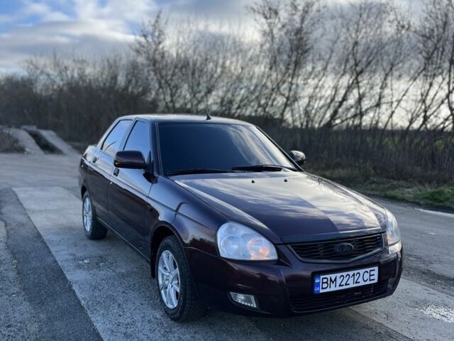 Красный ВАЗ 2170 Priora, объемом двигателя 1.6 л и пробегом 92 тыс. км за 4500 $, фото 2 на Automoto.ua