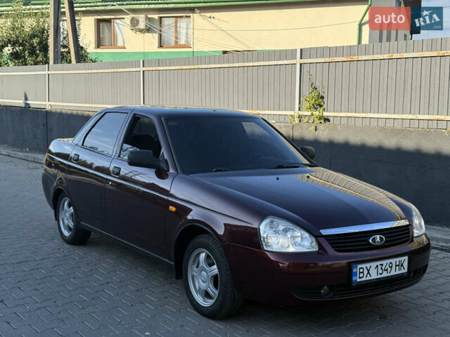 Красный ВАЗ 2170 Priora, объемом двигателя 1.6 л и пробегом 95 тыс. км за 3499 $, фото 6 на Automoto.ua