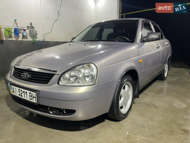 Сірий ВАЗ 2170 Priora, об'ємом двигуна 1.6 л та пробігом 159 тис. км за 2850 $, фото 1 на Automoto.ua