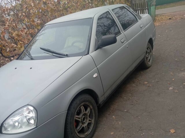 Сірий ВАЗ 2170 Priora, об'ємом двигуна 1.6 л та пробігом 200 тис. км за 1500 $, фото 1 на Automoto.ua