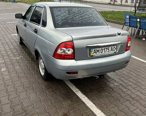 Серый ВАЗ 2170 Priora, объемом двигателя 1.6 л и пробегом 192 тыс. км за 1500 $, фото 5 на Automoto.ua