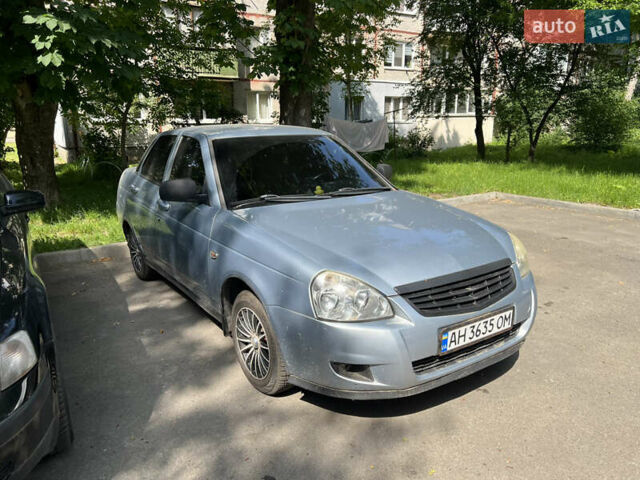 Серый ВАЗ 2170 Priora, объемом двигателя 1.6 л и пробегом 166 тыс. км за 2879 $, фото 2 на Automoto.ua