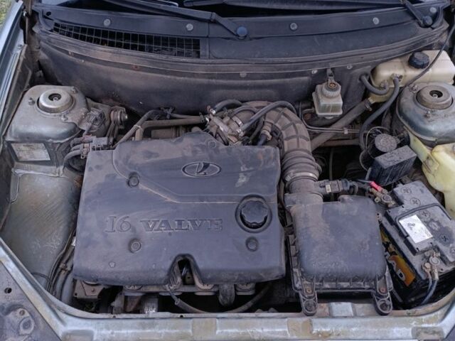 Серый ВАЗ 2170 Priora, объемом двигателя 1.6 л и пробегом 223 тыс. км за 1650 $, фото 2 на Automoto.ua