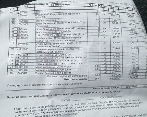 Серый ВАЗ 2170 Priora, объемом двигателя 1.6 л и пробегом 619 тыс. км за 1500 $, фото 9 на Automoto.ua