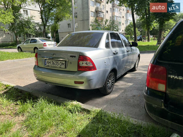 Серый ВАЗ 2170 Priora, объемом двигателя 1.6 л и пробегом 166 тыс. км за 2879 $, фото 4 на Automoto.ua