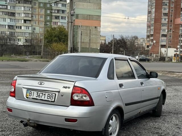 Серый ВАЗ 2170 Priora, объемом двигателя 1.6 л и пробегом 130 тыс. км за 1850 $, фото 1 на Automoto.ua