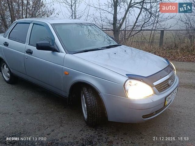 Сірий ВАЗ 2170 Priora, об'ємом двигуна 1.6 л та пробігом 193 тис. км за 1900 $, фото 6 на Automoto.ua