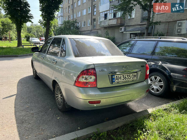 Серый ВАЗ 2170 Priora, объемом двигателя 1.6 л и пробегом 166 тыс. км за 2879 $, фото 3 на Automoto.ua