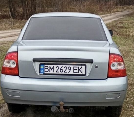 Серый ВАЗ 2170 Priora, объемом двигателя 1.6 л и пробегом 168 тыс. км за 3000 $, фото 2 на Automoto.ua