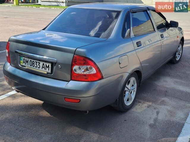 Серый ВАЗ 2170 Priora, объемом двигателя 1.6 л и пробегом 217 тыс. км за 2800 $, фото 14 на Automoto.ua