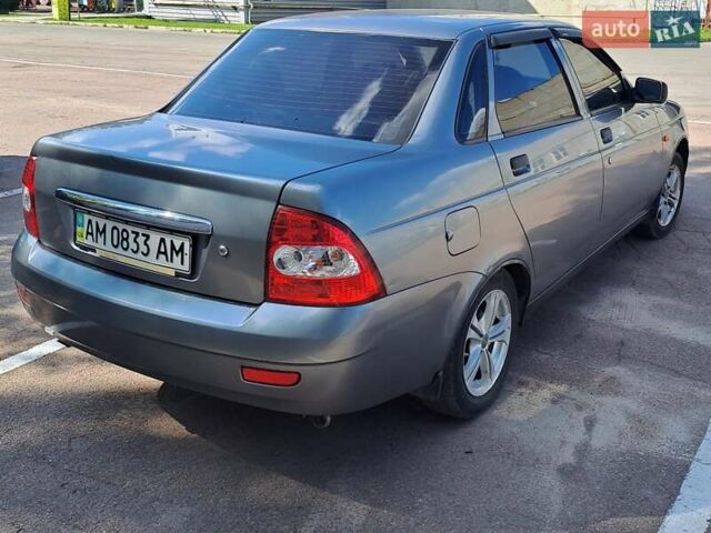 Серый ВАЗ 2170 Priora, объемом двигателя 1.6 л и пробегом 217 тыс. км за 3000 $, фото 6 на Automoto.ua