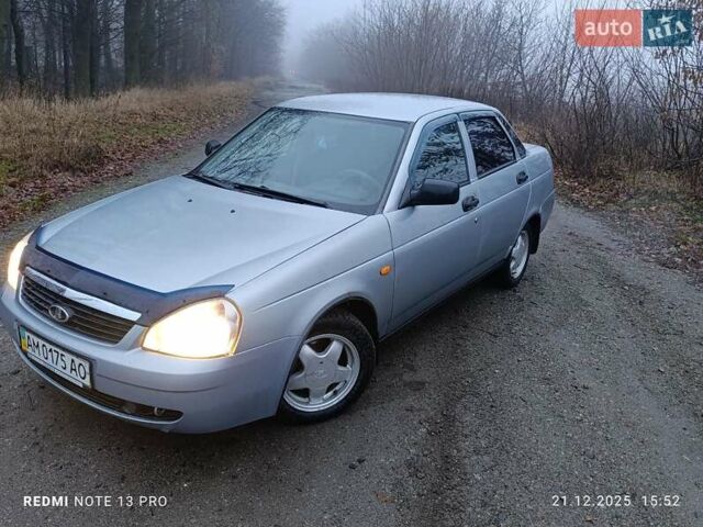 Сірий ВАЗ 2170 Priora, об'ємом двигуна 1.6 л та пробігом 193 тис. км за 1900 $, фото 9 на Automoto.ua