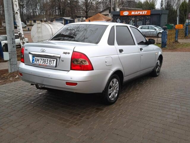 Серый ВАЗ 2170 Priora, объемом двигателя 1.6 л и пробегом 103 тыс. км за 2200 $, фото 2 на Automoto.ua