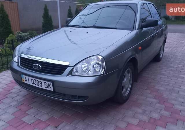 Серый ВАЗ 2170 Priora, объемом двигателя 1.6 л и пробегом 109 тыс. км за 3200 $, фото 6 на Automoto.ua