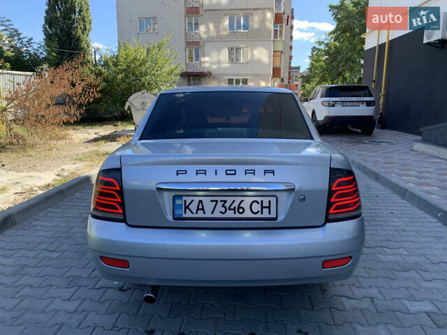 Сірий ВАЗ 2170 Priora, об'ємом двигуна 1.6 л та пробігом 190 тис. км за 1699 $, фото 1 на Automoto.ua